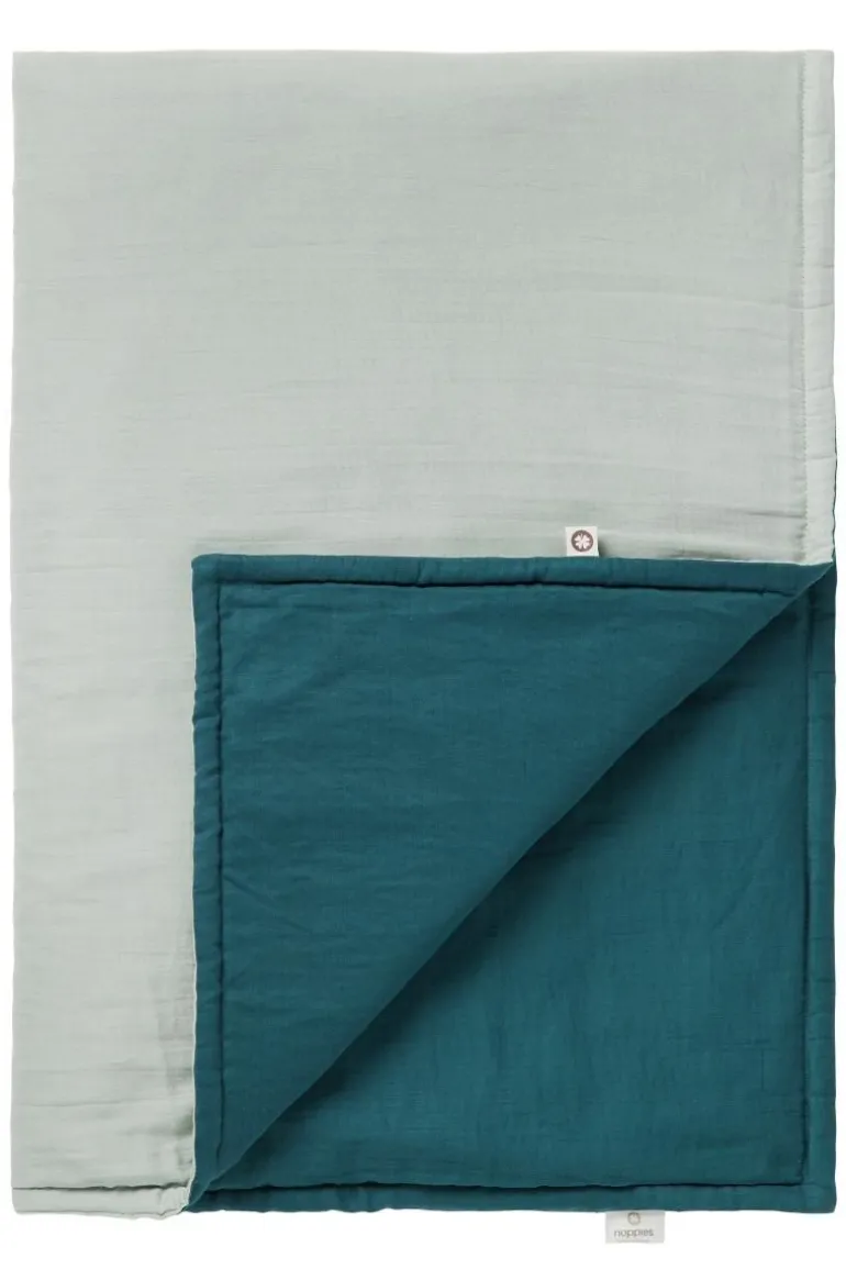 ledikant_deken_filled_x_c_2-1.webp Noppies Dekens | Babykamer<Ledikant Deken Filled 100x140 Cm - Puritan Gray
