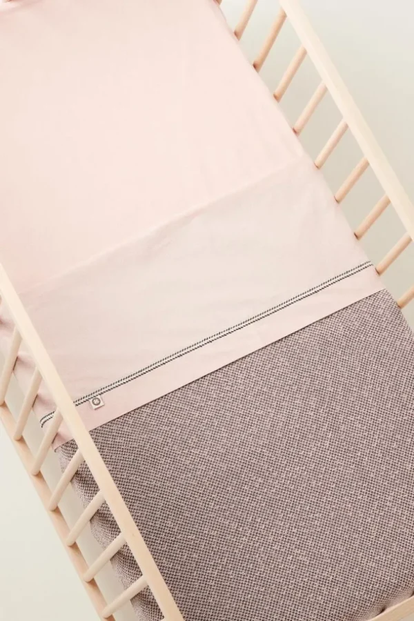 Noppies Dekens | Babykamer<Ledikant Deken Melange Knit 100x140 Cm - Misty Rose