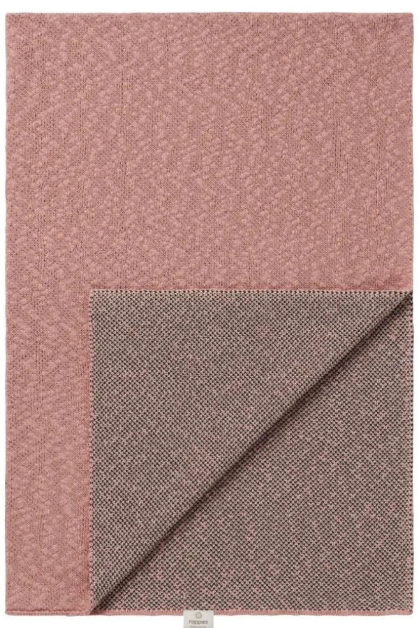 Noppies Dekens | Babykamer<Ledikant Deken Melange Knit 100x140 Cm - Misty Rose