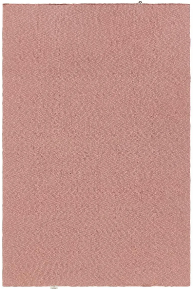 ledikant_deken_melange_kn_2-1.webp Noppies Dekens | Babykamer<Ledikant Deken Melange Knit 100x140 Cm - Misty Rose