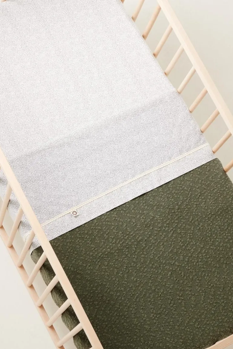 ledikant_deken_melange_kn_7.webp Noppies Dekens | Babykamer<Ledikant Deken Melange Knit 100x140 Cm - Beetle