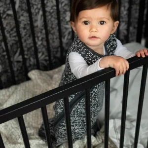 Noppies Dekens | Babykamer<Ledikant Deken Teddy Fancy Dot 100x140 Cm - Jet Stream