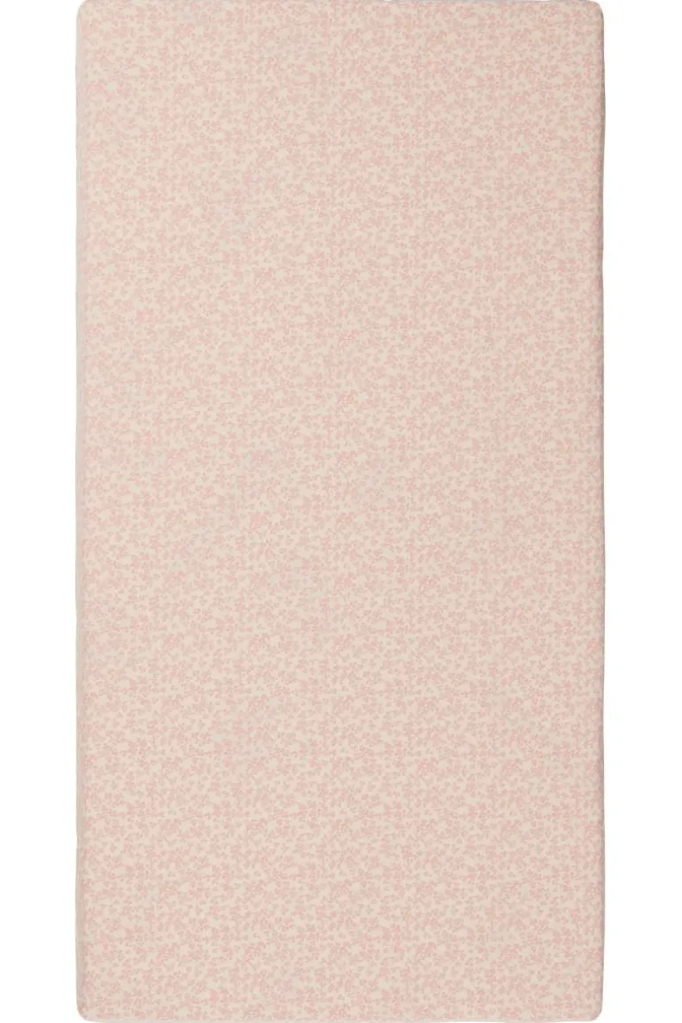 ledikant_hoeslaken_botani_2-1.webp Noppies Hoeslakens | Babykamer<Ledikant Hoeslaken Botanical - Misty Rose