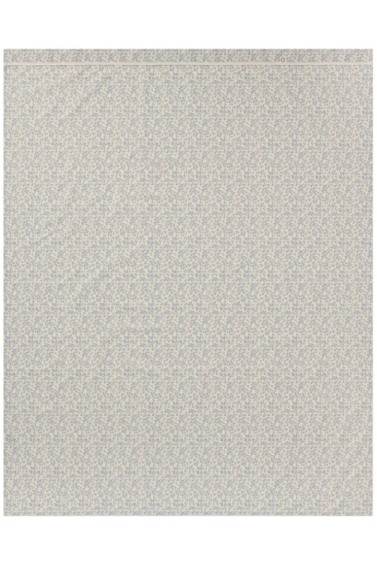 ledikant_laken_botanical__2.webp Noppies Lakens | Babykamer<Ledikant Laken Botanical Cot Sheet - Colony Blue