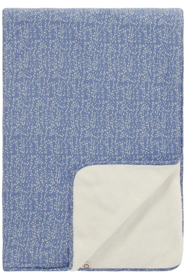 Noppies Lakens | Babykamer<Ledikant Laken Teddy Fancy Dot Cot Blanket - Colony Blue
