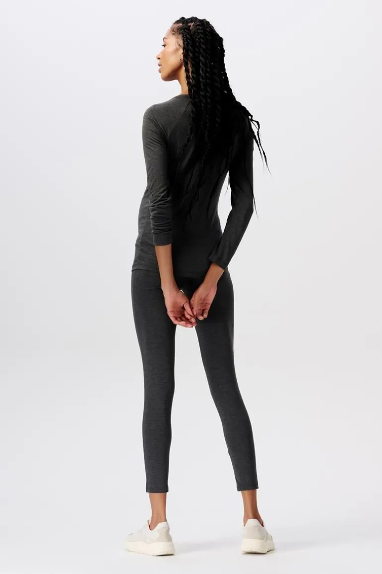legging__anthracite_melan_1.webp Noppies Leggings<Legging - Anthracite Melange