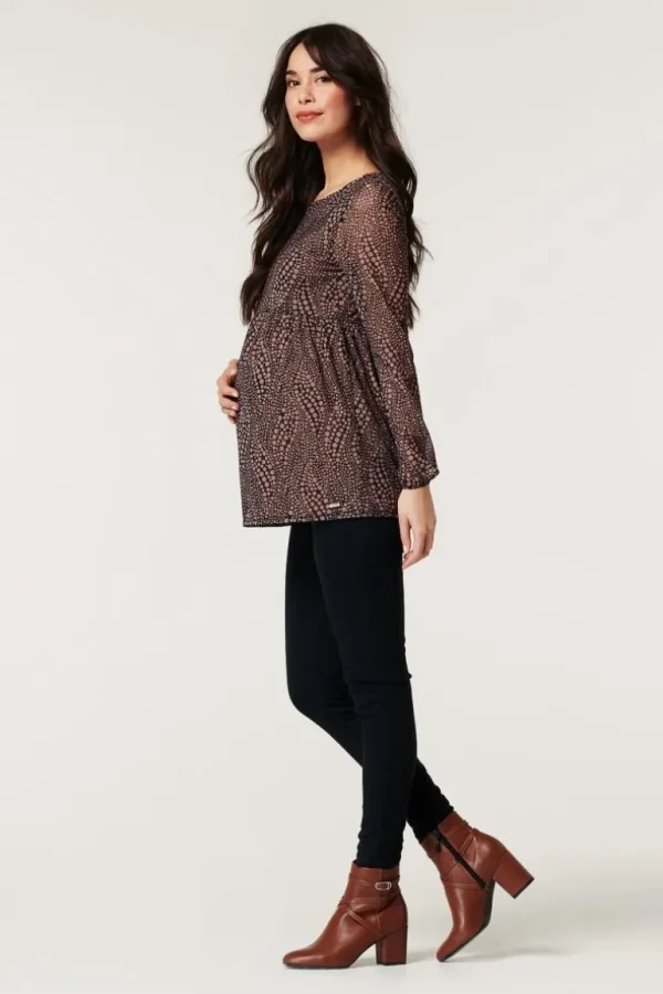 Noppies Shirts | Shirts<Longsleeve - Brown