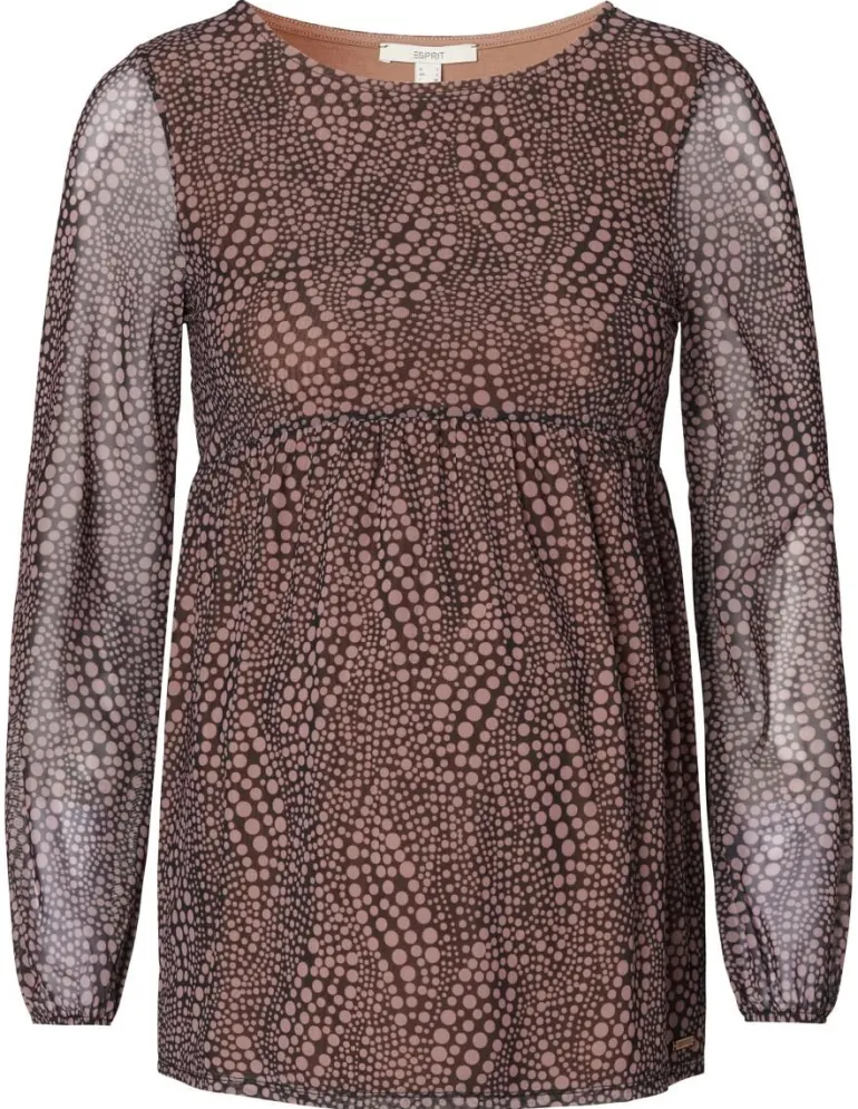longsleeve__brown_9.webp Noppies Shirts | Shirts<Longsleeve - Brown
