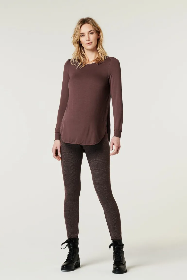 longsleeve__coffee_10.webp Noppies Shirts | Shirts<Longsleeve - Coffee