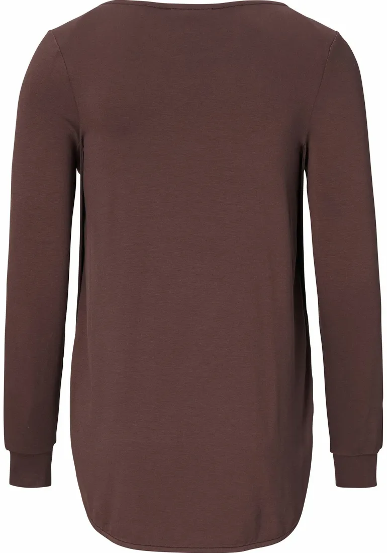 longsleeve__coffee_13.webp Noppies Shirts | Shirts<Longsleeve - Coffee