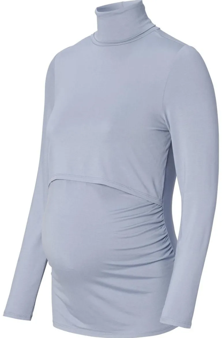 longsleeve__grey_blue_12.webp Noppies Shirts | Shirts<Longsleeve - Grey Blue