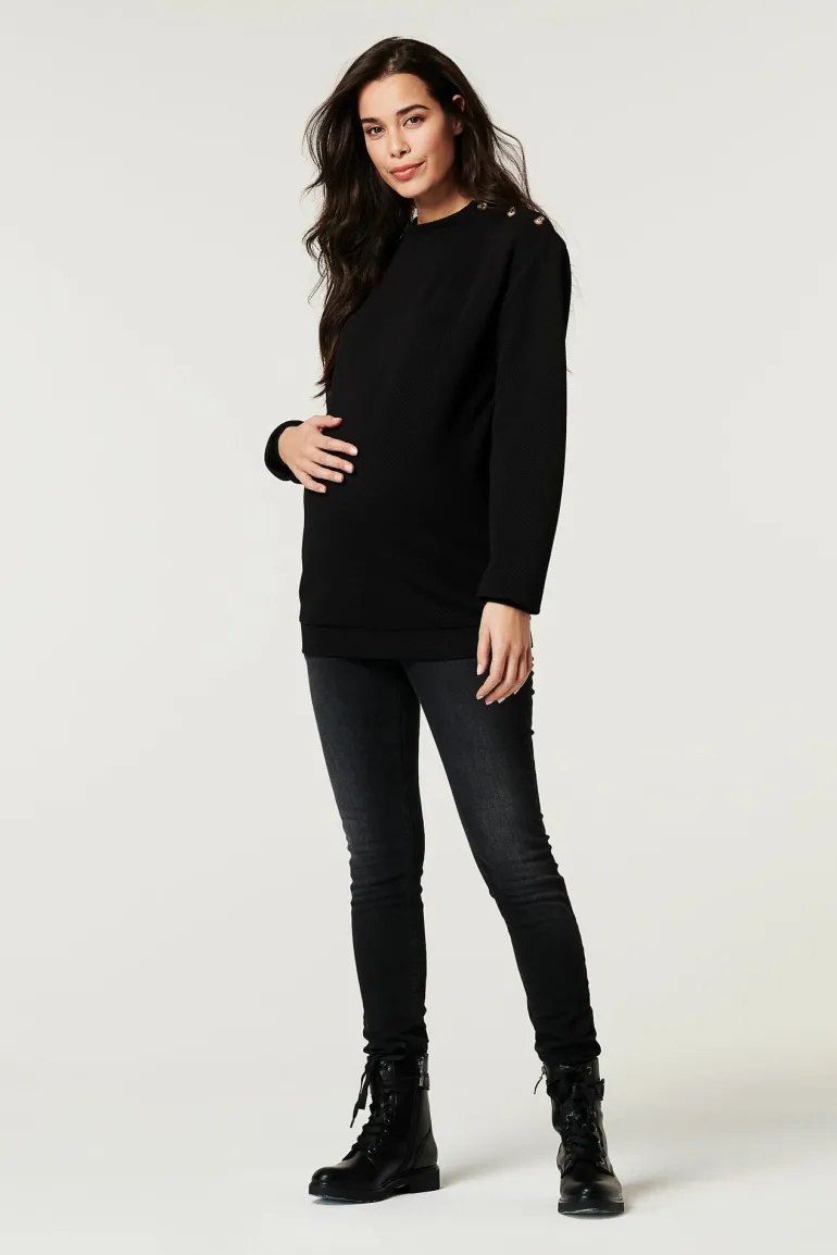 longsleeve__gunmetal_7.webp Noppies Shirts<Longsleeve - Gunmetal