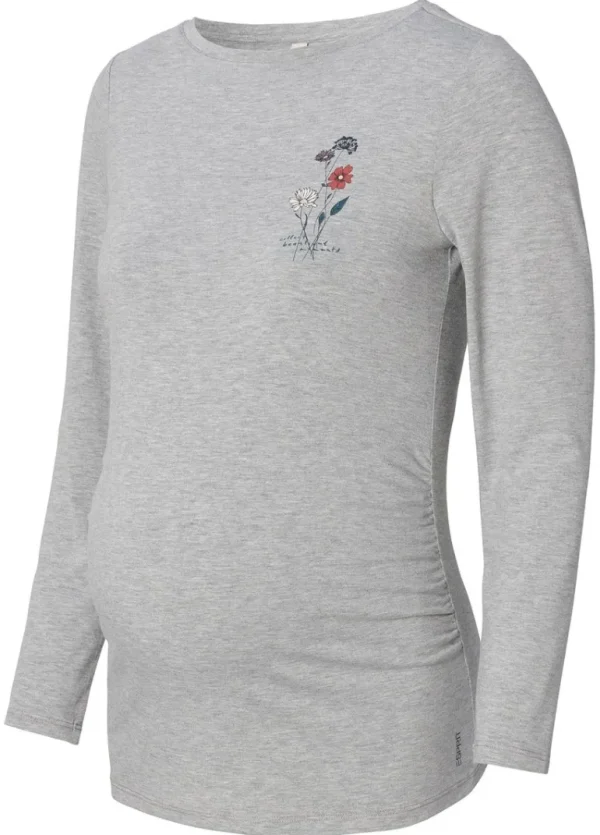 Noppies Shirts<Longsleeve - Medium Grey
