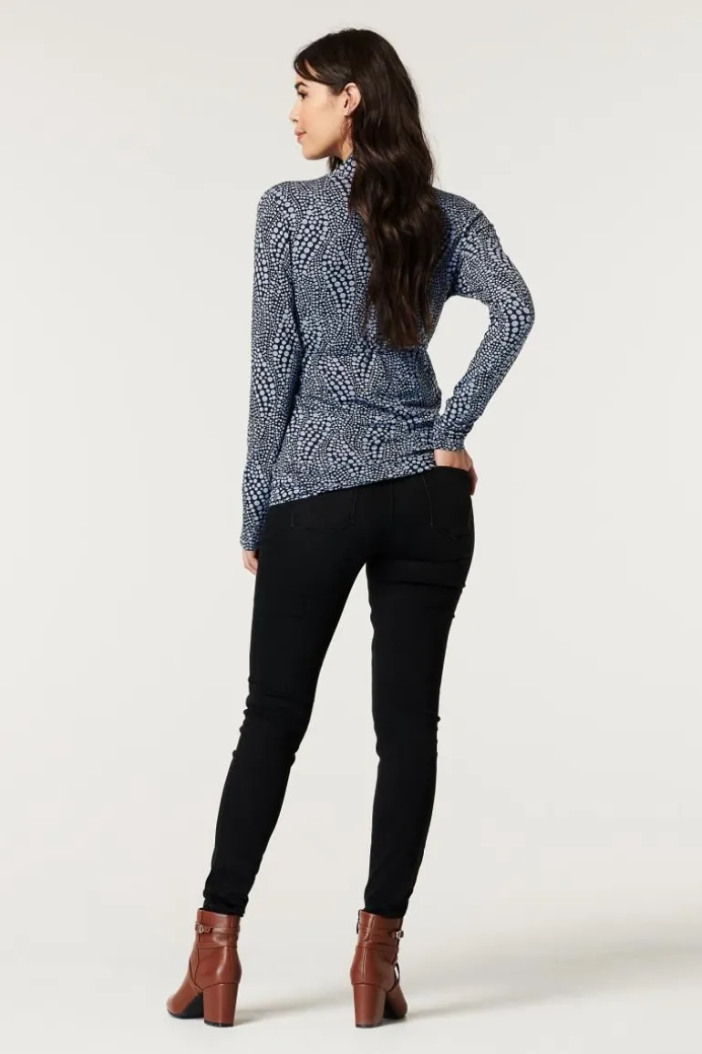 longsleeve__night_sky_blu_7-1.webp Noppies Shirts | Shirts<Longsleeve - Night Sky Blue