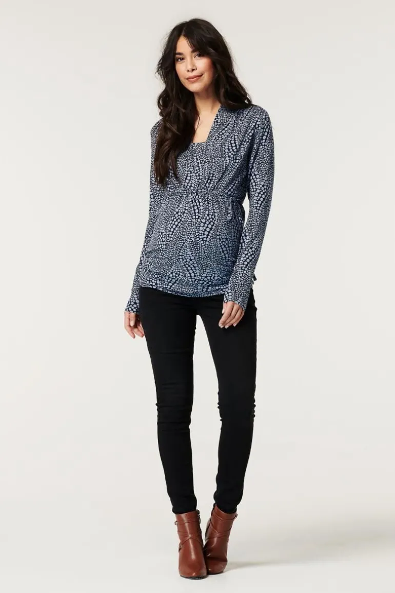 longsleeve__night_sky_blu_8-1.webp Noppies Shirts | Shirts<Longsleeve - Night Sky Blue