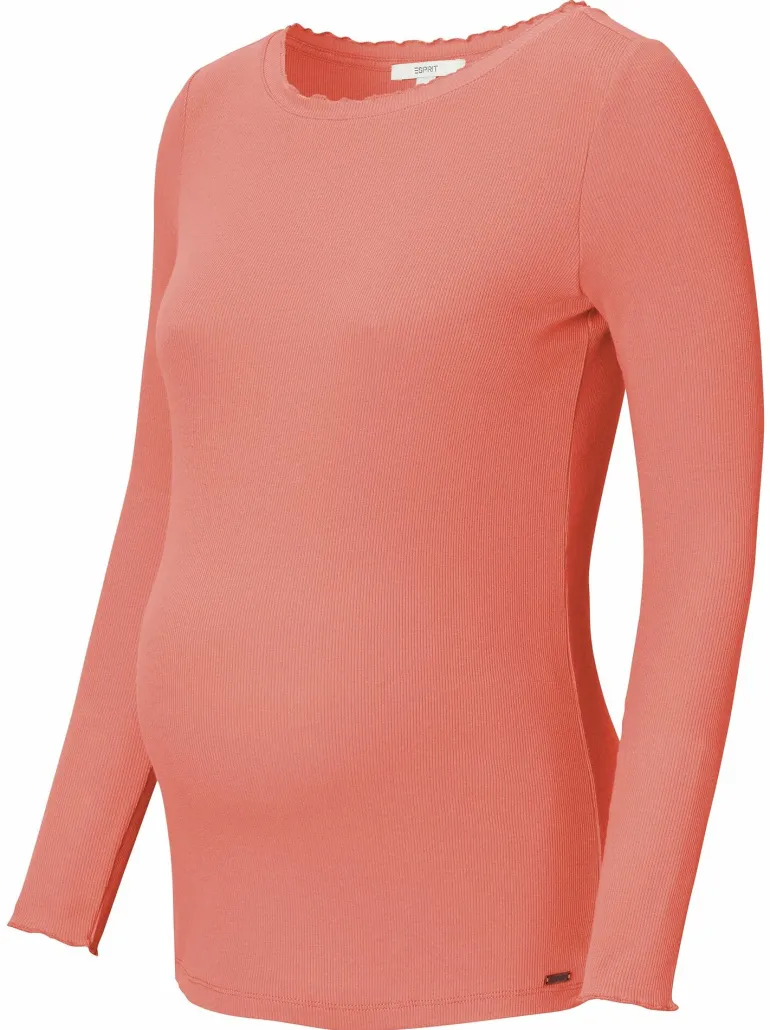 longsleeve__salmon_4.webp Noppies Shirts<Longsleeve - Salmon