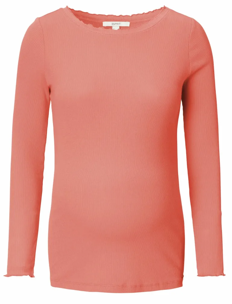 longsleeve__salmon_9.webp Noppies Shirts<Longsleeve - Salmon
