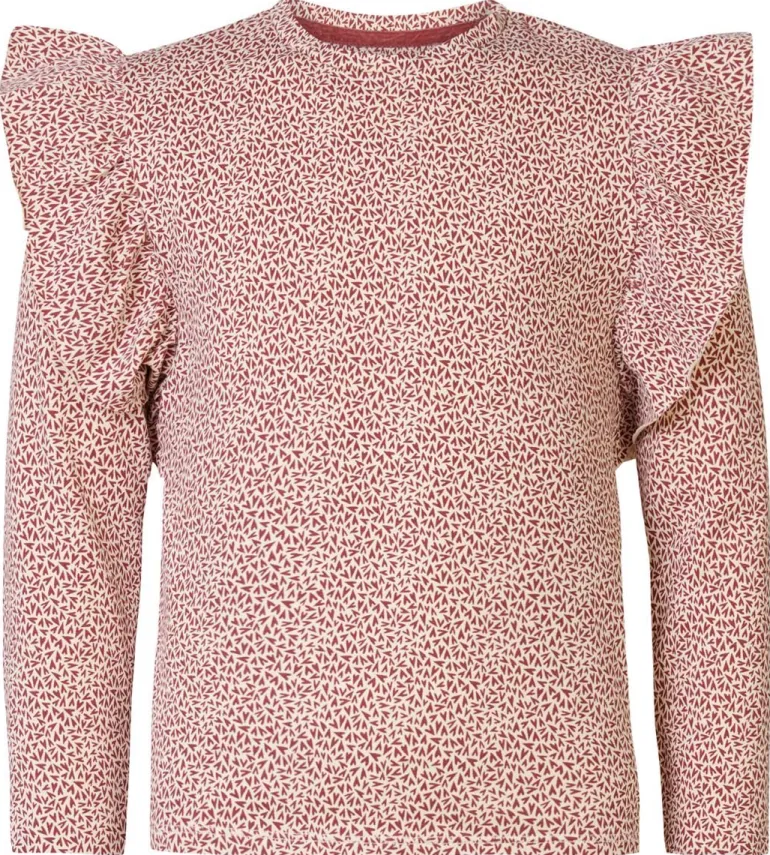 longsleeve_albemarie__oxb_2.webp Noppies Shirts<Longsleeve Albemarie - Oxblood Red