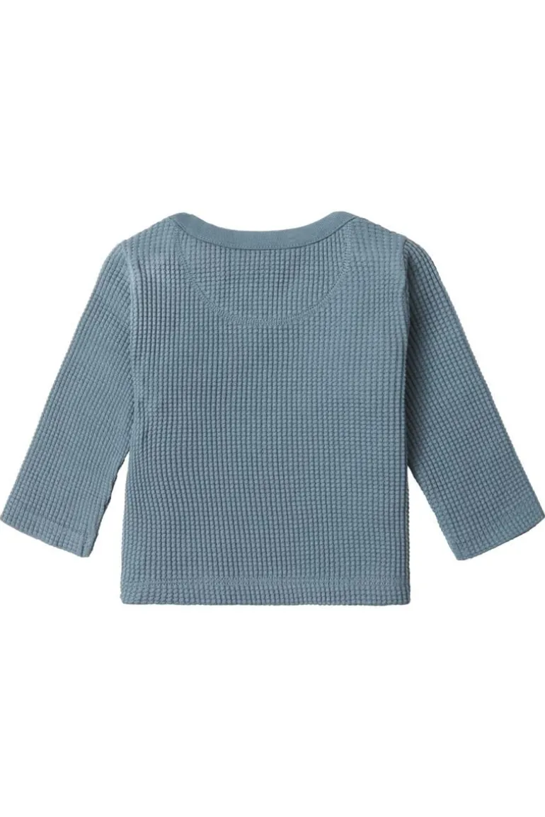 longsleeve_benson__blue_m_1.webp Noppies Shirts<Longsleeve Benson - Blue Mirage