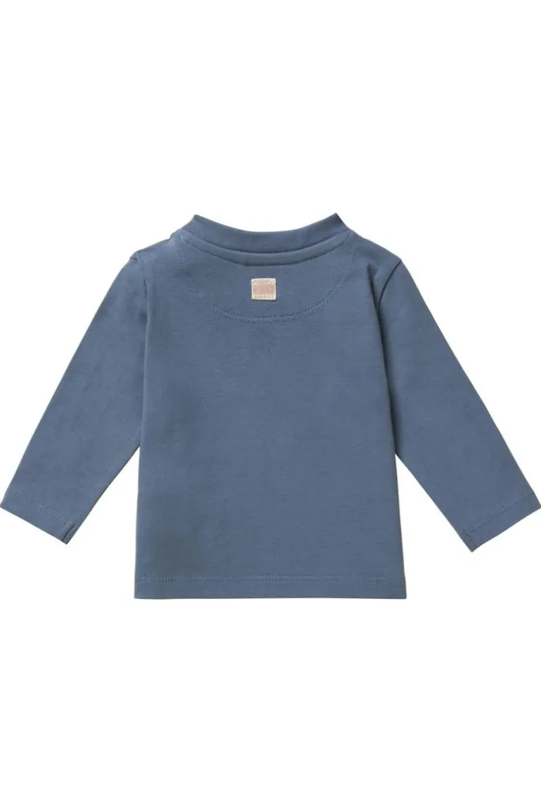 longsleeve_biscoe__blue_m_1.webp Noppies Shirts<Longsleeve Biscoe - Blue Mirage