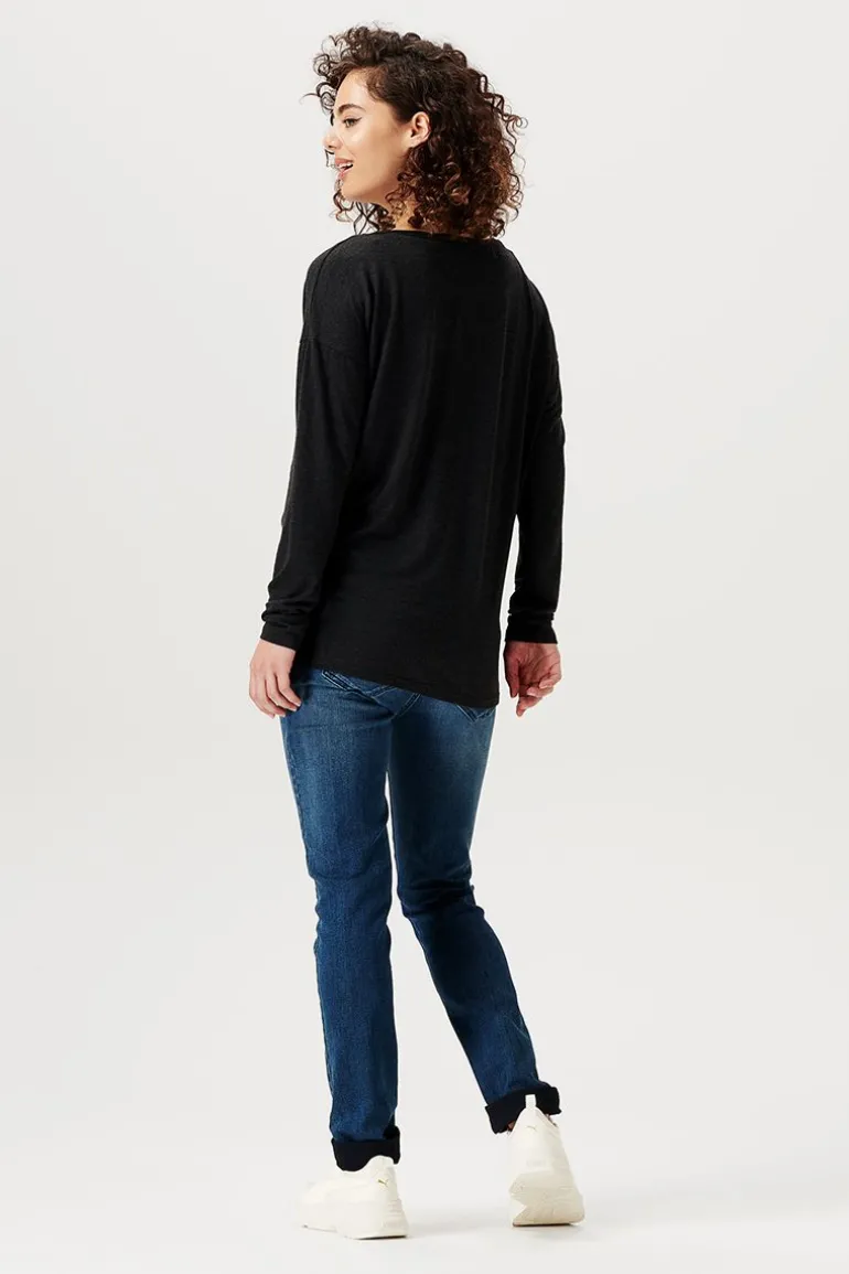 longsleeve_bourne__black_6.webp Noppies Shirts<Longsleeve Bourne - Black