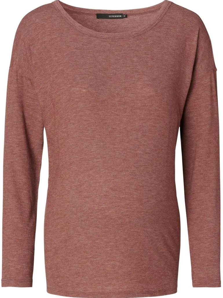longsleeve_bourne__brunet_2.webp Noppies Shirts<Longsleeve Bourne - Brunette