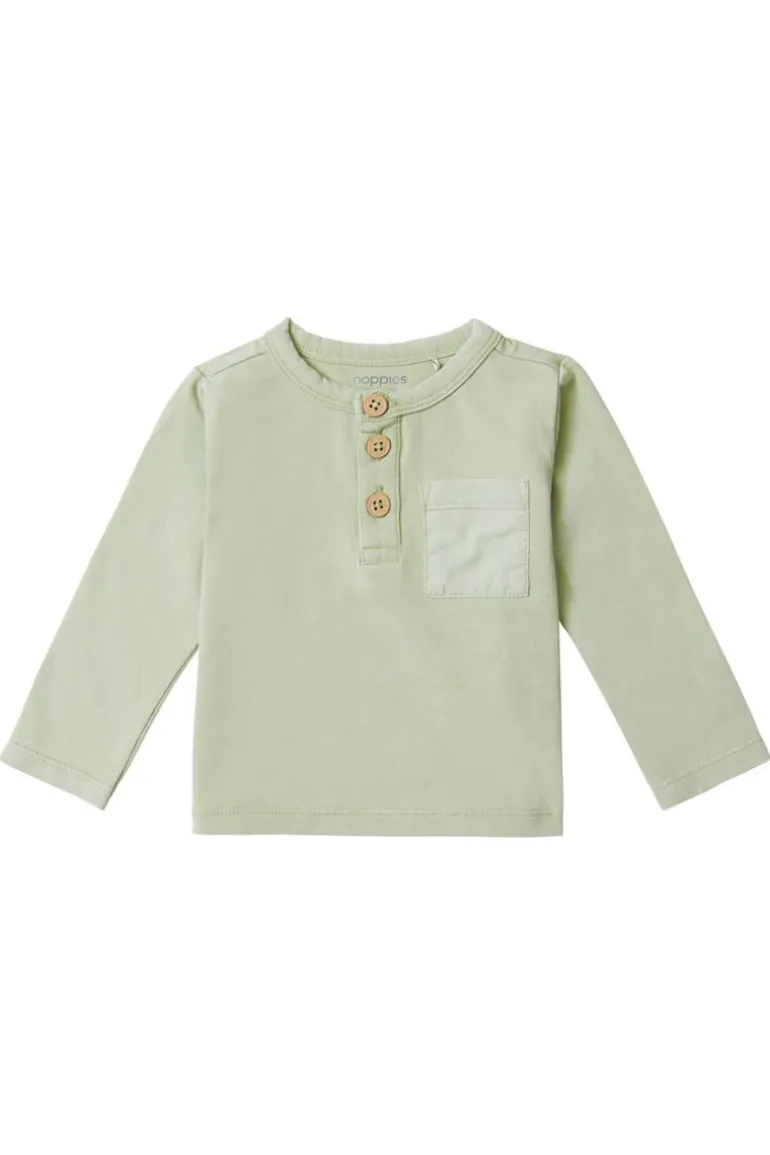 longsleeve_brogden__deser_3.webp Noppies Shirts<Longsleeve Brogden - Desert Sage
