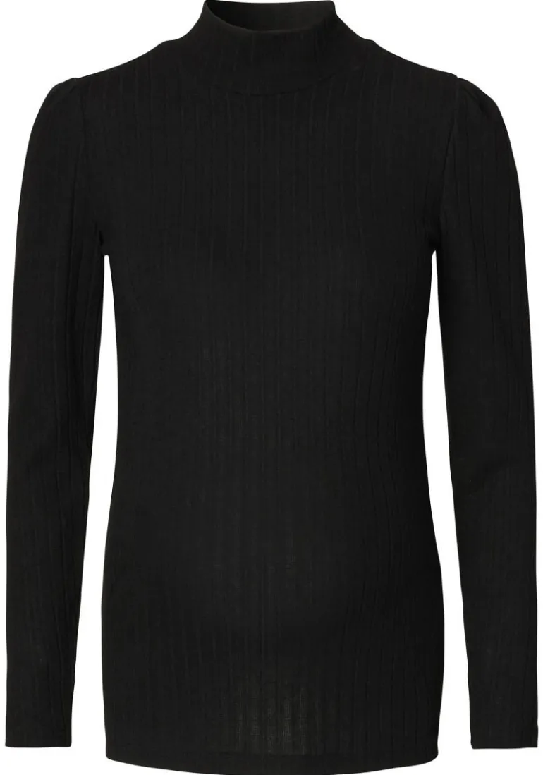 longsleeve_brushed_col__b_2.webp Noppies Shirts<Longsleeve Brushed Col - Black