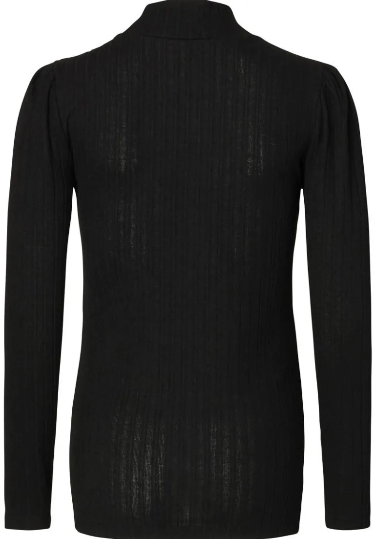 longsleeve_brushed_col__b_3.webp Noppies Shirts<Longsleeve Brushed Col - Black