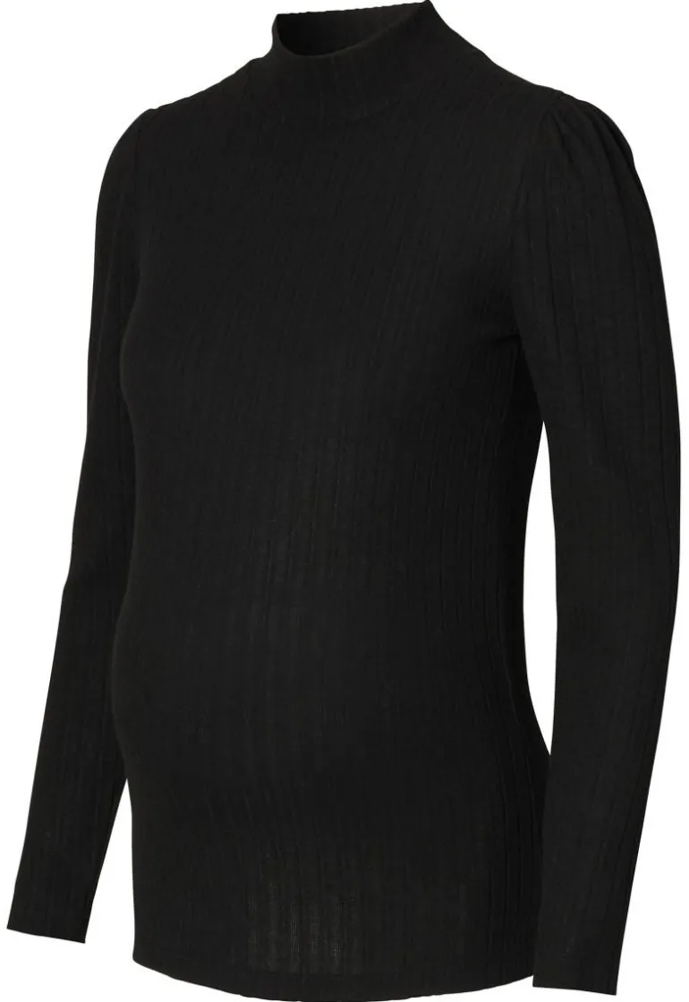 longsleeve_brushed_col__b_4.webp Noppies Shirts<Longsleeve Brushed Col - Black