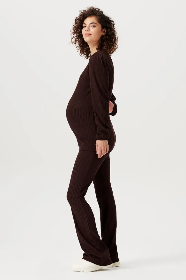 longsleeve_clio__seal_bro_5.webp Noppies Shirts<Longsleeve Clio - Seal Brown