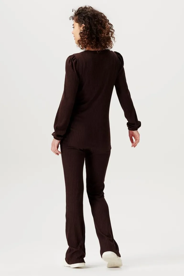 longsleeve_clio__seal_bro_7.webp Noppies Shirts<Longsleeve Clio - Seal Brown