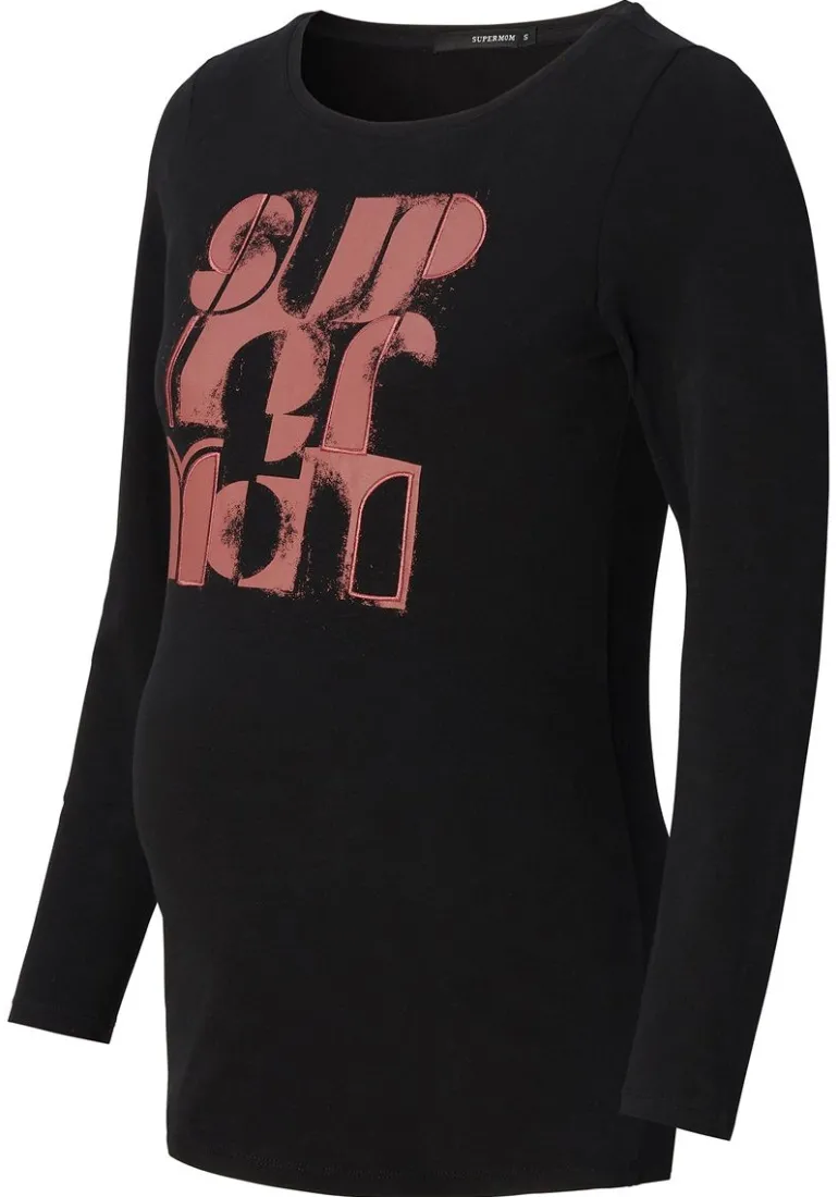 longsleeve_cortez__black_4.webp Noppies Shirts<Longsleeve Cortez - Black