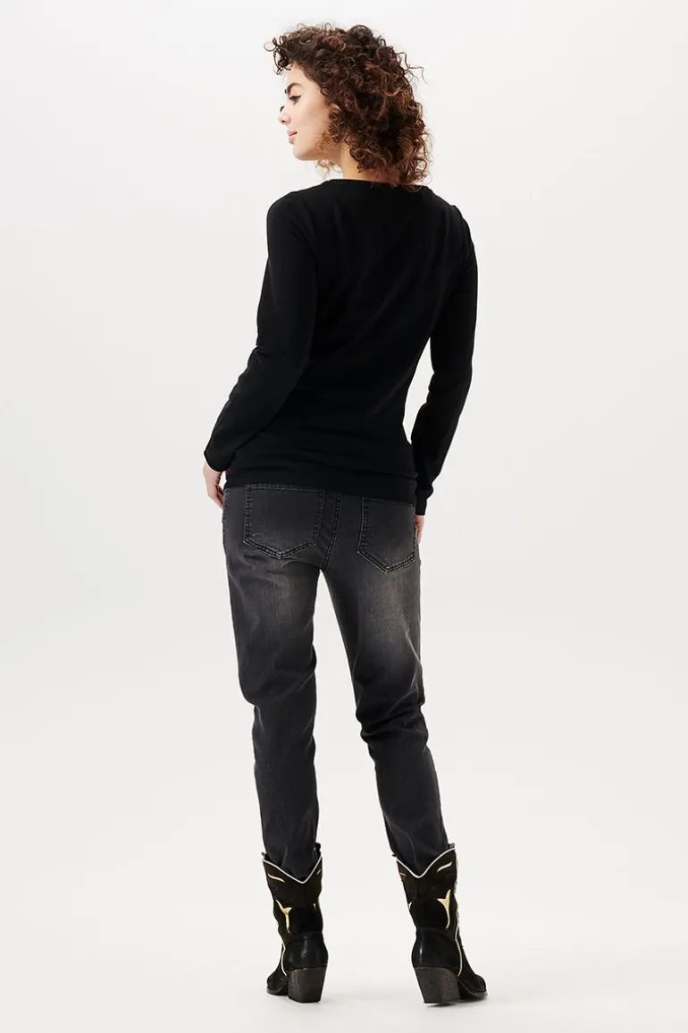 longsleeve_cortez__black_6.webp Noppies Shirts<Longsleeve Cortez - Black
