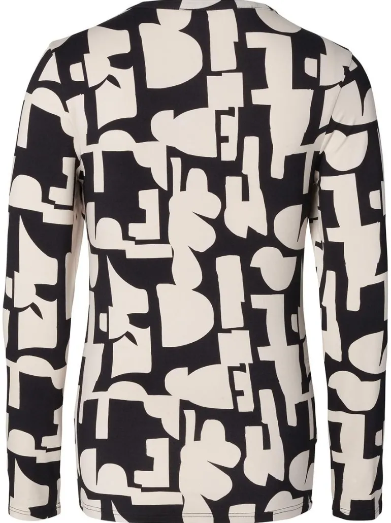 longsleeve_eura__monochro_10.webp Noppies Shirts<Longsleeve Eura - Monochrome All Over Print