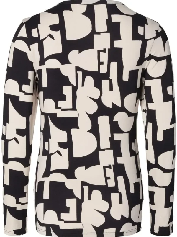 Noppies Shirts<Longsleeve Eura - Monochrome All Over Print
