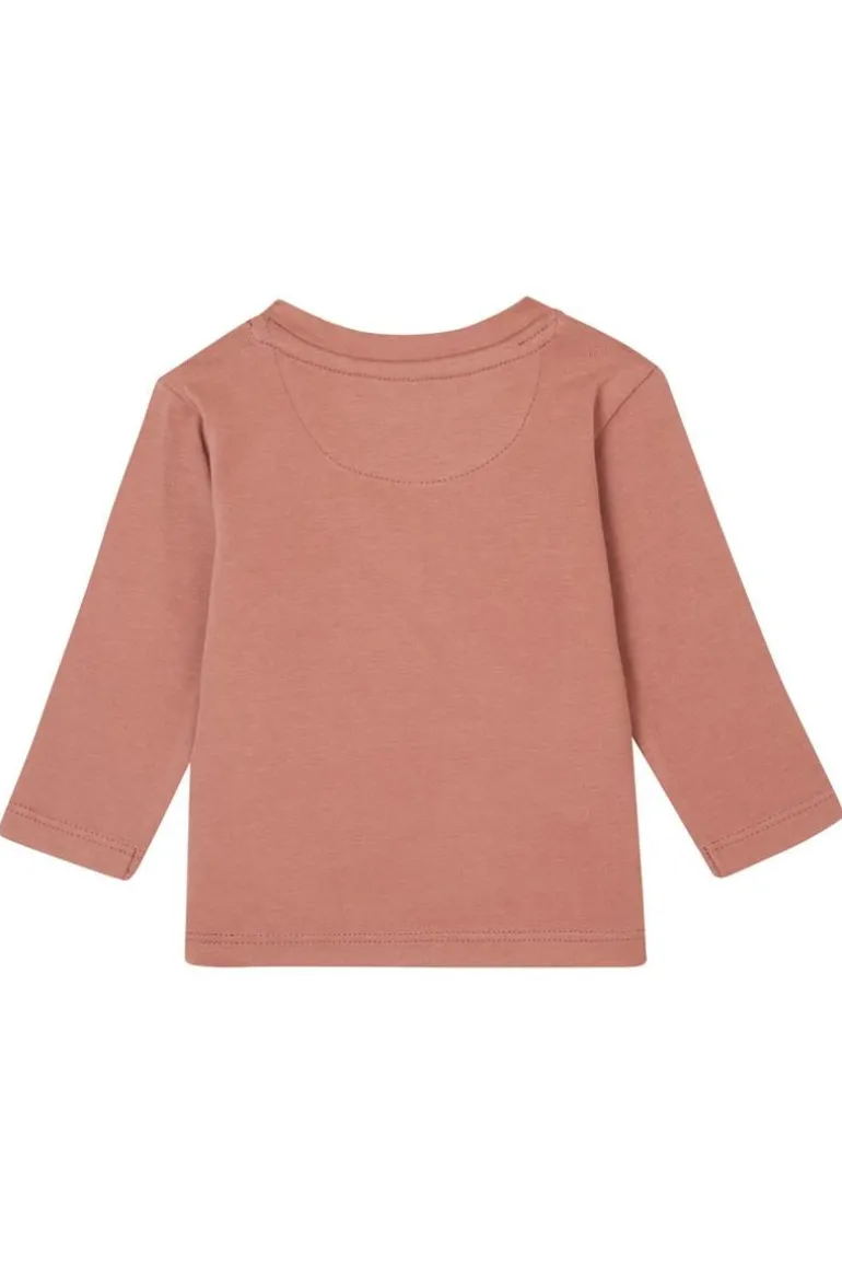 longsleeve_frehel__burlwo_1.webp Noppies Shirts<Longsleeve Frehel - Burlwood
