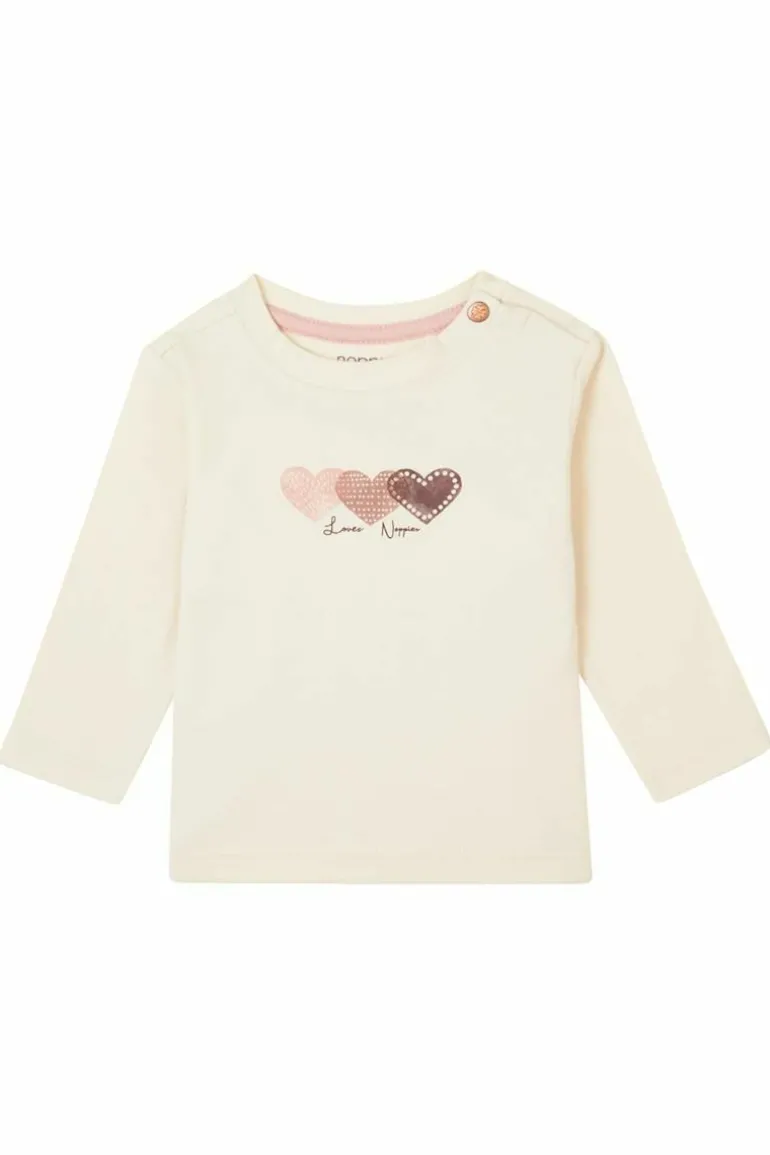 longsleeve_frehel__butter_0.webp Noppies Shirts<Longsleeve Frehel - Butter Cream
