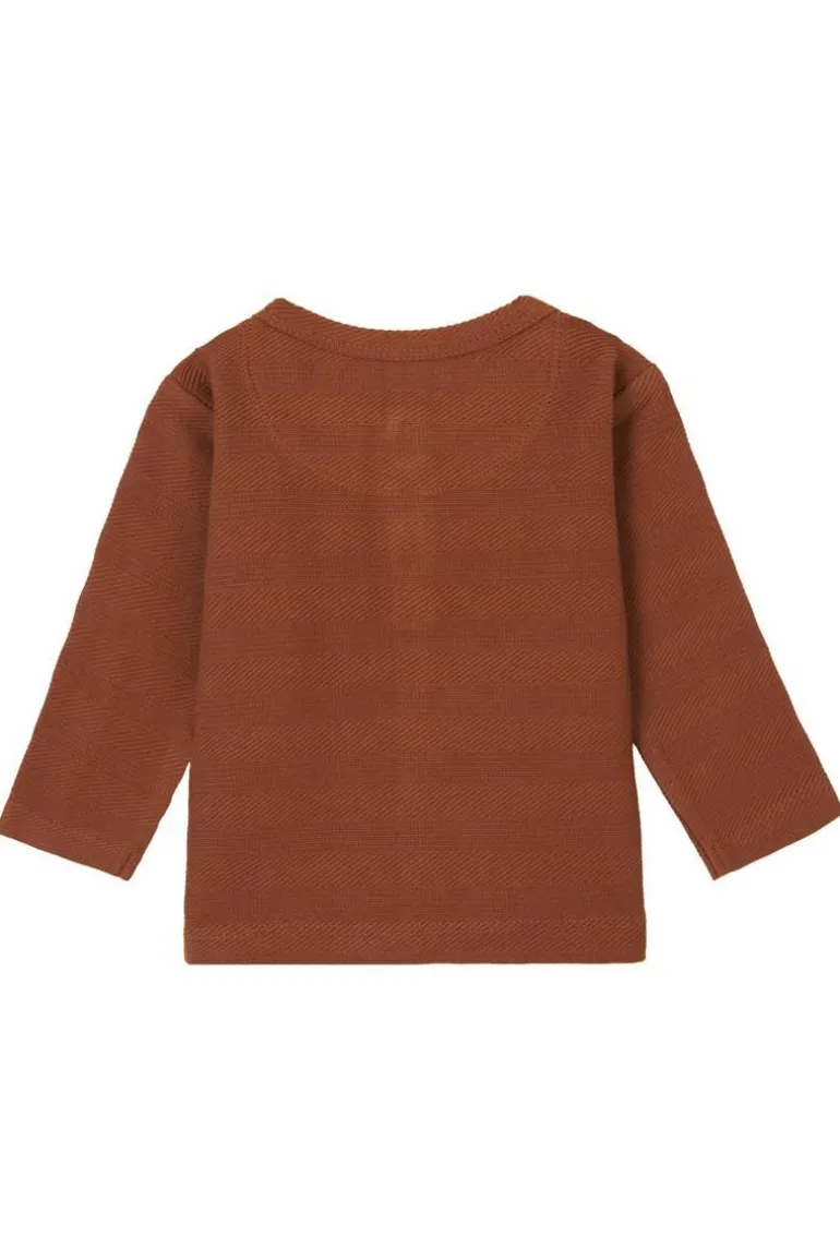 longsleeve_gabiria__brown_4.webp Noppies Shirts<Longsleeve Gabiria - Brown Patina