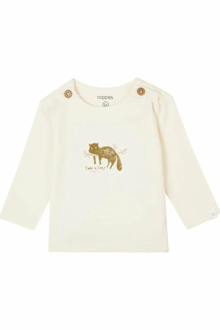 longsleeve_gambo__butter__3.webp Noppies Shirts<Longsleeve Gambo - Butter Cream