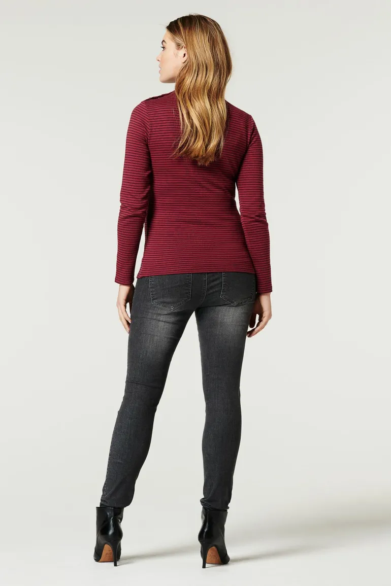 longsleeve_hayti__syrah_10.webp Noppies Shirts<Longsleeve Hayti - Syrah