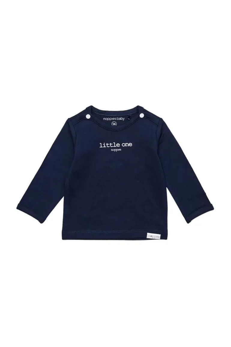 longsleeve_hester__navy_2.webp Noppies Shirts | Basics<Longsleeve Hester - Navy