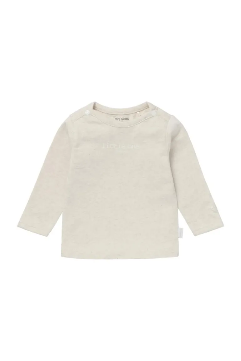 longsleeve_hester__oatmea_3.webp Noppies Shirts | Basics<Longsleeve Hester - Oatmeal