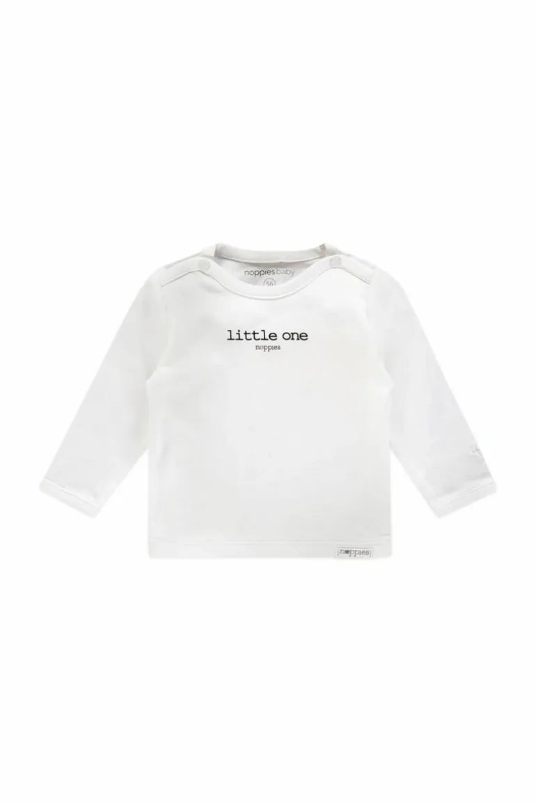 longsleeve_hester__white_0.webp Noppies Shirts | Basics<Longsleeve Hester - White