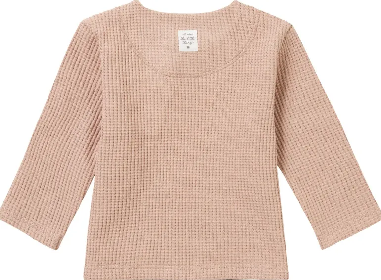longsleeve_mignon__nougat_1.webp Noppies Shirts<Longsleeve Mignon - Nougat