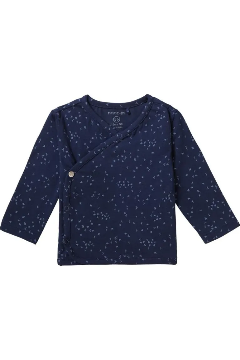 longsleeve_nantes__black__0.webp Noppies Shirts | Basics<Longsleeve Nantes - Black Iris