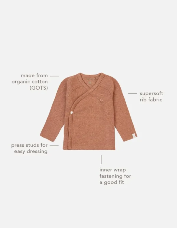 Noppies Shirts | Basics<Longsleeve Nanyuki - Cafe Au Lait Melange