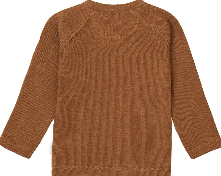 longsleeve_nanyuki__chipm_6.webp Noppies Shirts | Basics<Longsleeve Nanyuki - Chipmunk Melange