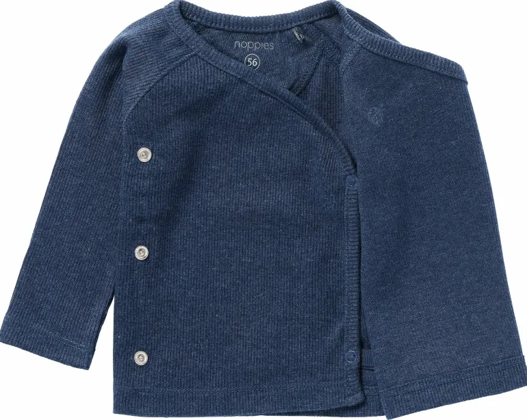 longsleeve_nanyuki__navy__6.webp Noppies Shirts | Basics<Longsleeve Nanyuki - Navy Melange