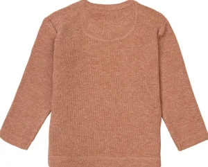Noppies Shirts | Basics<Longsleeve Natal - Cafe Au Lait Melange